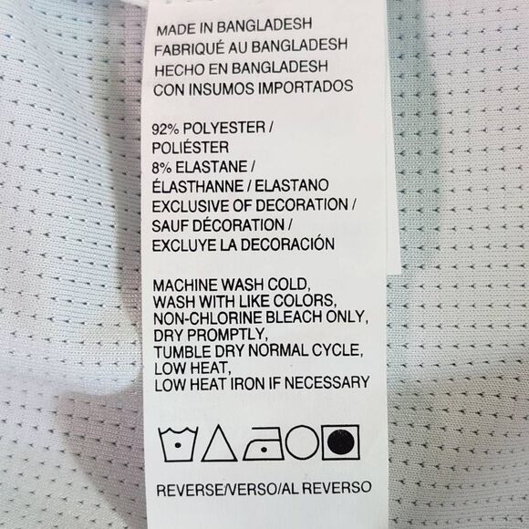 Izod Blue Stripe Swim Trunks NWT Size XXL Izod Saltwater Blue Swim Shorts - Picture 8 of 9